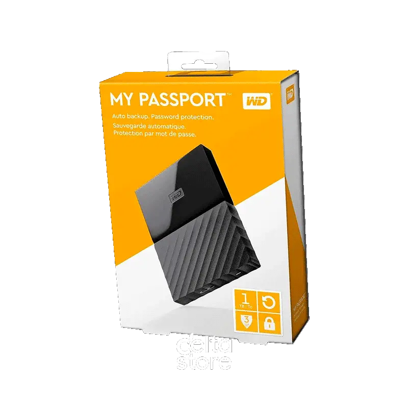 External HDD WD MY Passport 1TB USB 3.0